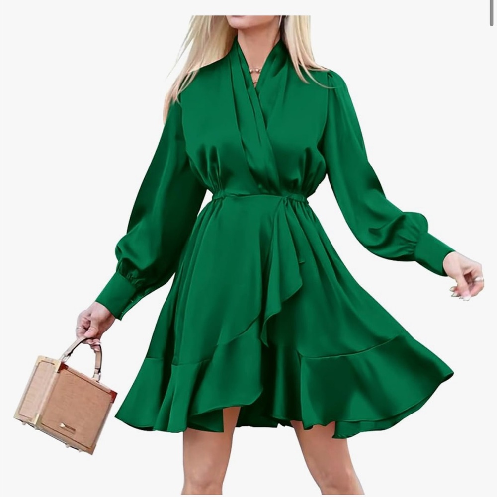 Elegant Women's Wrap Dress